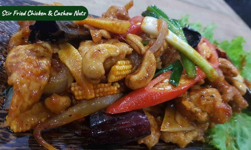 Stir Fried Chicken and Cashew Nuts